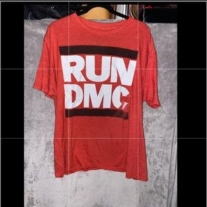 T-shirt with RUN DMC logo